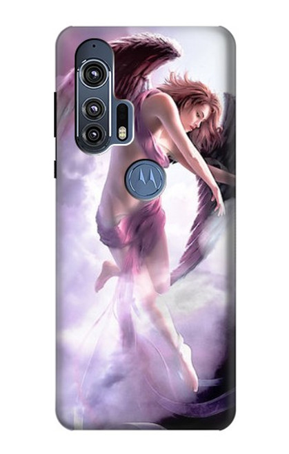 S0407 Fantasy Angel Hülle Schutzhülle Taschen für Motorola Edge+