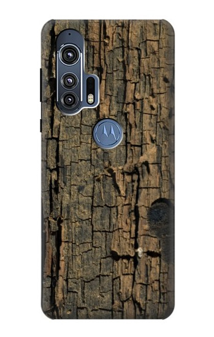 S0598 Wood Graphic Printed Hülle Schutzhülle Taschen für Motorola Edge+