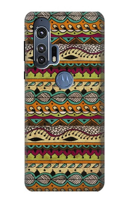 S2860 Aztec Boho Hippie Pattern Hülle Schutzhülle Taschen für Motorola Edge+