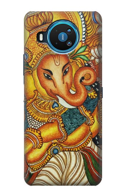S0440 Hindu God Ganesha Hülle Schutzhülle Taschen für Nokia 8.3 5G