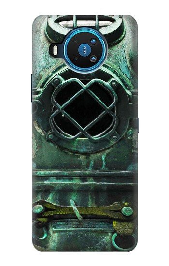 S2632 Antique Vintage Deep Sea Diver Helmet Hülle Schutzhülle Taschen für Nokia 8.3 5G