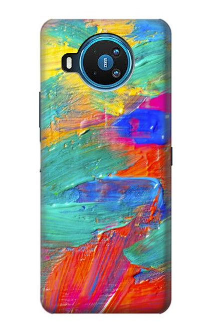 S2942 Brush Stroke Painting Hülle Schutzhülle Taschen für Nokia 8.3 5G