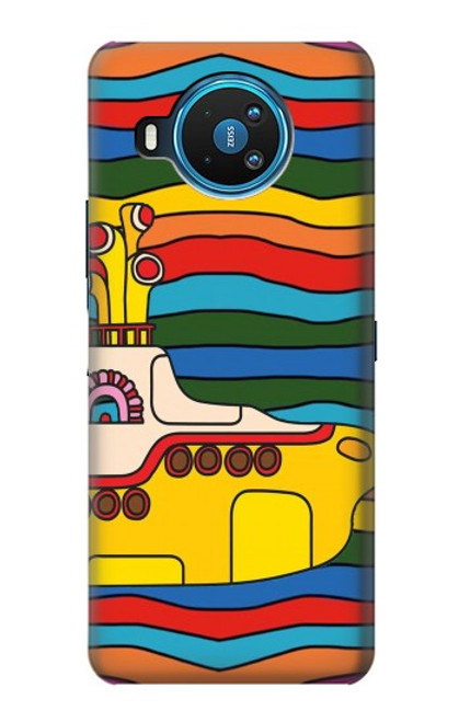 S3599 Hippie Submarine Hülle Schutzhülle Taschen für Nokia 8.3 5G