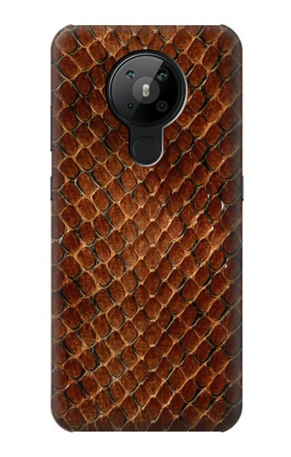 S0555 Snake Skin Hülle Schutzhülle Taschen für Nokia 5.3