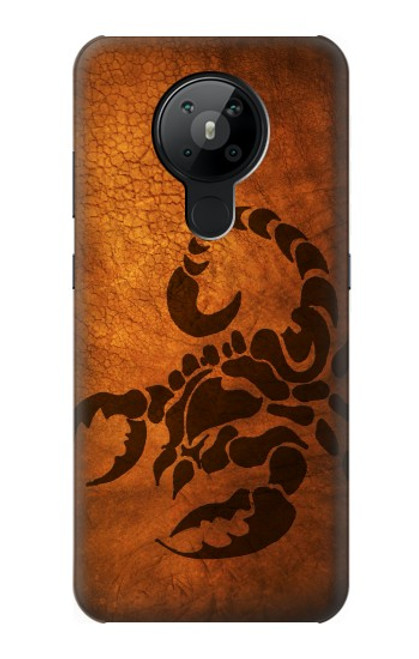 S0683 Scorpion Tattoo Hülle Schutzhülle Taschen für Nokia 5.3