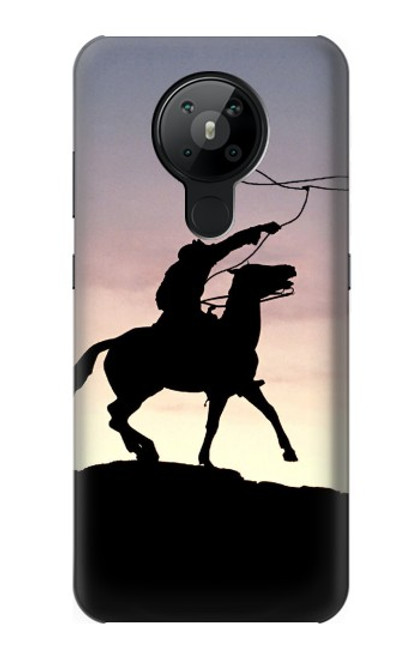 S0773 Cowboy Hülle Schutzhülle Taschen für Nokia 5.3