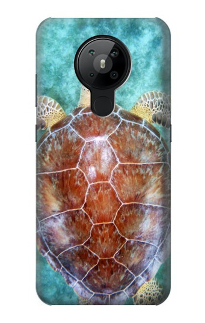 S1424 Sea Turtle Hülle Schutzhülle Taschen für Nokia 5.3