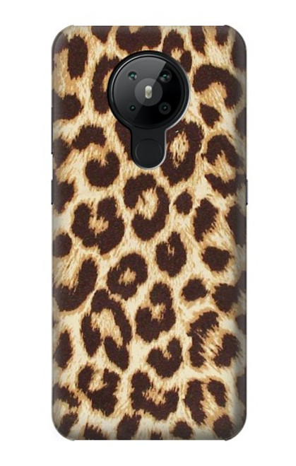 S2204 Leopard Pattern Graphic Printed Hülle Schutzhülle Taschen für Nokia 5.3