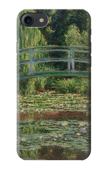 S3674 Claude Monet Footbridge and Water Lily Pool Hülle Schutzhülle Taschen für iPhone 7, iPhone 8, iPhone SE (2020) (2022)