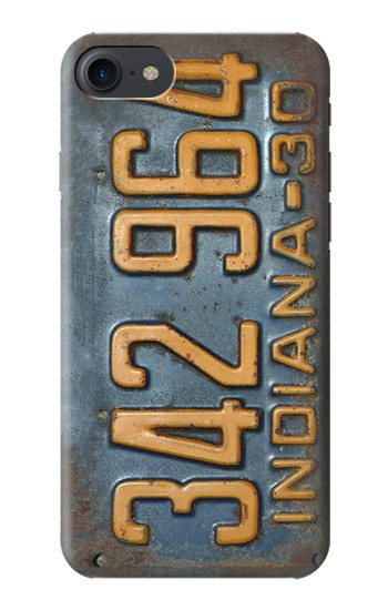 S3750 Vintage Vehicle Registration Plate Hülle Schutzhülle Taschen für iPhone 7, iPhone 8, iPhone SE (2020) (2022)