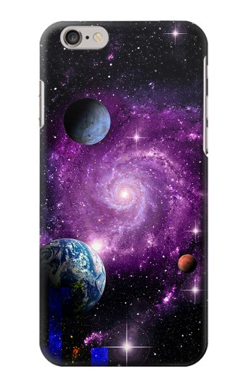 S3689 Galaxy Outer Space Planet Hülle Schutzhülle Taschen für iPhone 6 6S