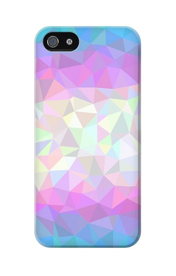 S3747 Trans Flag Polygon Hülle Schutzhülle Taschen für iPhone 5 5S SE
