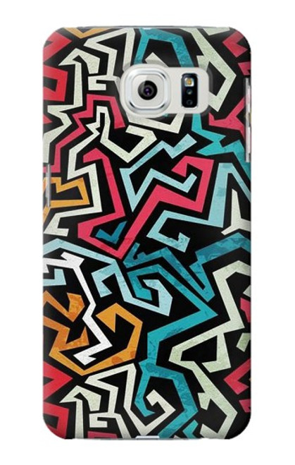 S3712 Pop Art Pattern Hülle Schutzhülle Taschen für Samsung Galaxy S6