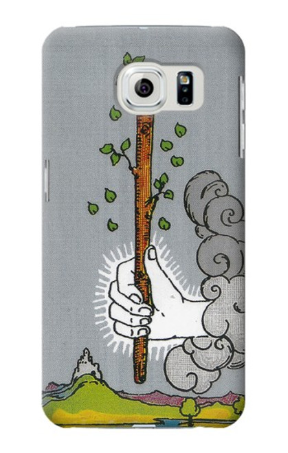 S3723 Tarot Card Age of Wands Hülle Schutzhülle Taschen für Samsung Galaxy S6