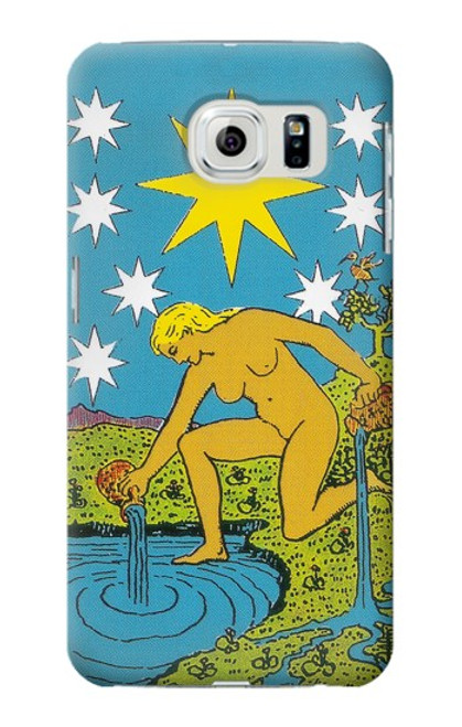 S3744 Tarot Card The Star Hülle Schutzhülle Taschen für Samsung Galaxy S6