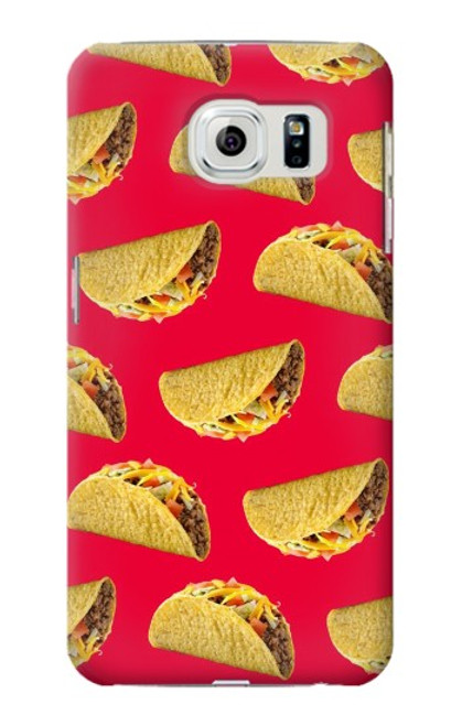 S3755 Mexican Taco Tacos Hülle Schutzhülle Taschen für Samsung Galaxy S6