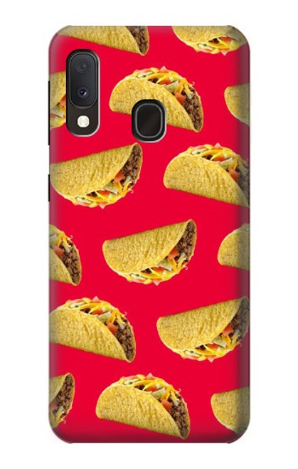 S3755 Mexican Taco Tacos Hülle Schutzhülle Taschen für Samsung Galaxy A20e
