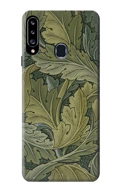 S3790 William Morris Acanthus Leaves Hülle Schutzhülle Taschen für Samsung Galaxy A20s