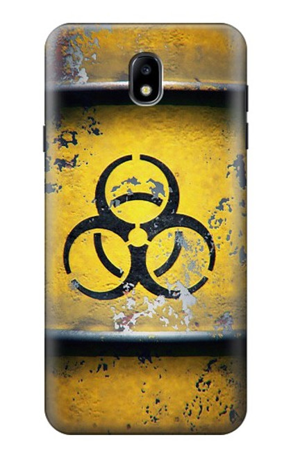 S3669 Biological Hazard Tank Graphic Hülle Schutzhülle Taschen für Samsung Galaxy J7 (2018), J7 Aero, J7 Top, J7 Aura, J7 Crown, J7 Refine, J7 Eon, J7 V 2nd Gen, J7 Star