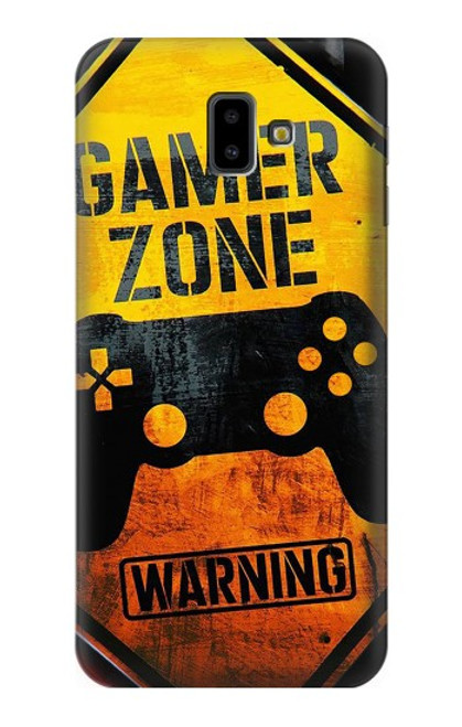 S3690 Gamer Zone Hülle Schutzhülle Taschen für Samsung Galaxy J6+ (2018), J6 Plus (2018)