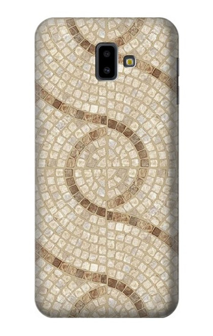 S3703 Mosaic Tiles Hülle Schutzhülle Taschen für Samsung Galaxy J6+ (2018), J6 Plus (2018)