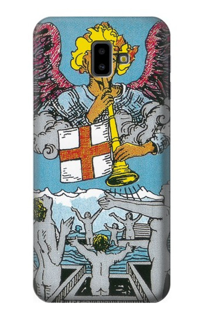S3743 Tarot Card The Judgement Hülle Schutzhülle Taschen für Samsung Galaxy J6+ (2018), J6 Plus (2018)