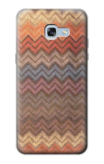 S3752 Zigzag Fabric Pattern Graphic Printed Hülle Schutzhülle Taschen für Samsung Galaxy A5 (2017)