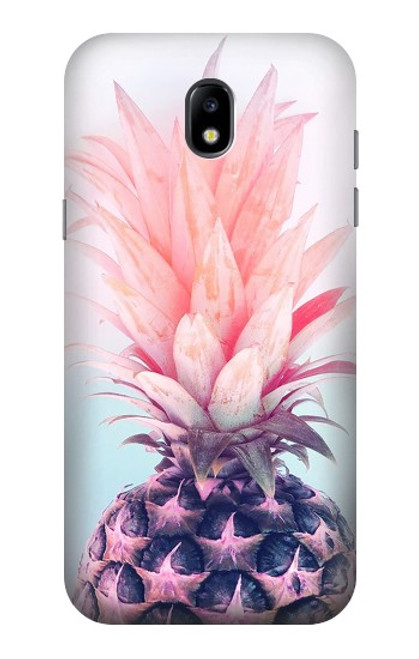 S3711 Pink Pineapple Hülle Schutzhülle Taschen für Samsung Galaxy J5 (2017) EU Version