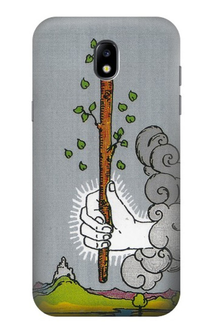 S3723 Tarot Card Age of Wands Hülle Schutzhülle Taschen für Samsung Galaxy J5 (2017) EU Version
