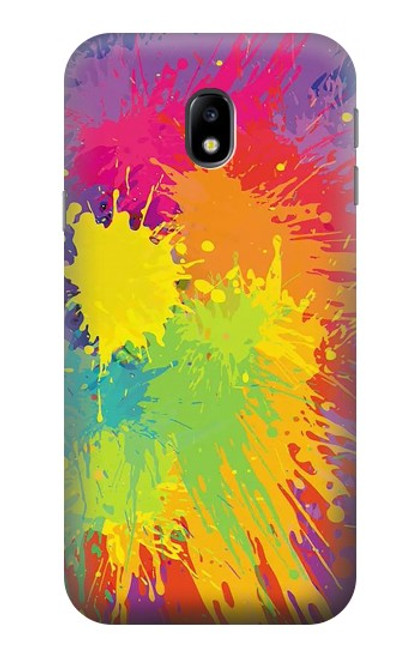 S3675 Color Splash Hülle Schutzhülle Taschen für Samsung Galaxy J3 (2017) EU Version