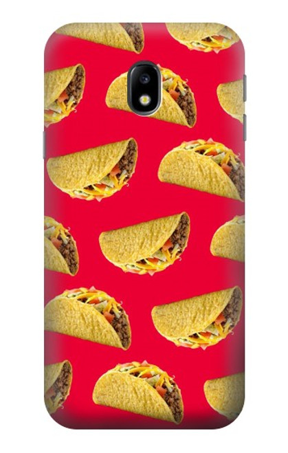 S3755 Mexican Taco Tacos Hülle Schutzhülle Taschen für Samsung Galaxy J3 (2017) EU Version