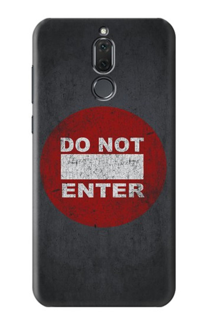S3683 Do Not Enter Hülle Schutzhülle Taschen für Huawei Mate 10 Lite