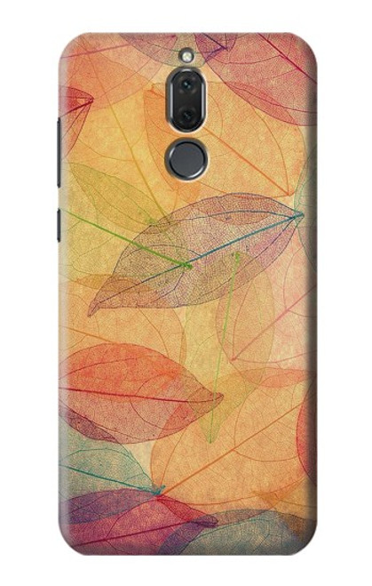 S3686 Fall Season Leaf Autumn Hülle Schutzhülle Taschen für Huawei Mate 10 Lite