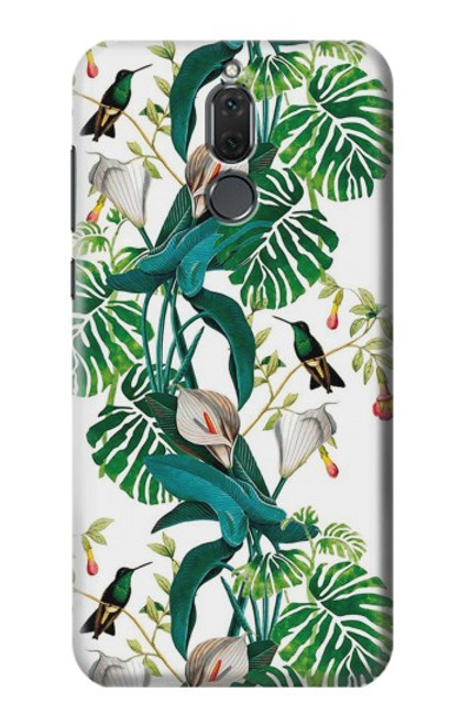 S3697 Leaf Life Birds Hülle Schutzhülle Taschen für Huawei Mate 10 Lite