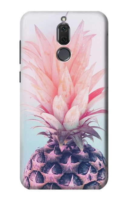 S3711 Pink Pineapple Hülle Schutzhülle Taschen für Huawei Mate 10 Lite