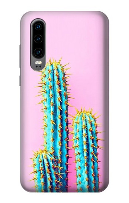 S3673 Cactus Hülle Schutzhülle Taschen für Huawei P30