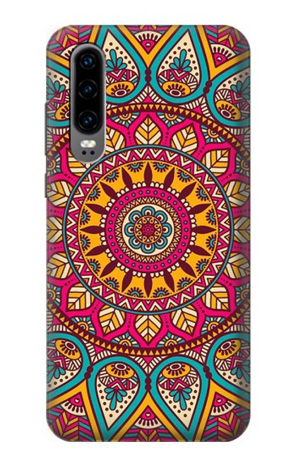 S3694 Hippie Art Pattern Hülle Schutzhülle Taschen für Huawei P30