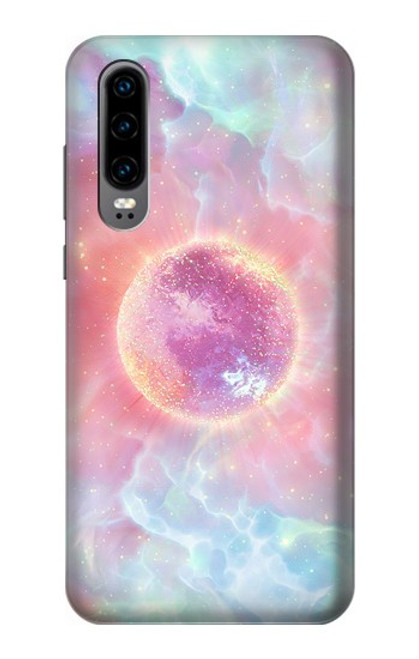 S3709 Pink Galaxy Hülle Schutzhülle Taschen für Huawei P30