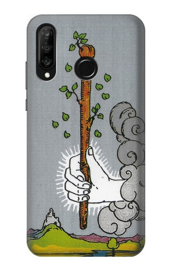 S3723 Tarot Card Age of Wands Hülle Schutzhülle Taschen für Huawei P30 lite