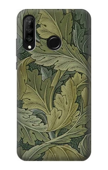 S3790 William Morris Acanthus Leaves Hülle Schutzhülle Taschen für Huawei P30 lite