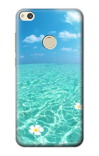 S3720 Summer Ocean Beach Hülle Schutzhülle Taschen für Huawei P8 Lite (2017)