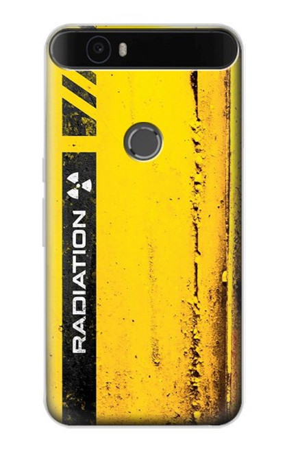S3714 Radiation Warning Hülle Schutzhülle Taschen für Huawei Nexus 6P
