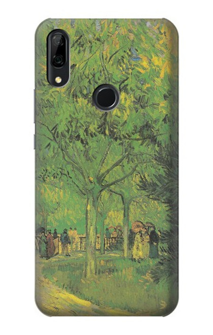 S3748 Van Gogh A Lane in a Public Garden Hülle Schutzhülle Taschen für Huawei P Smart Z, Y9 Prime 2019