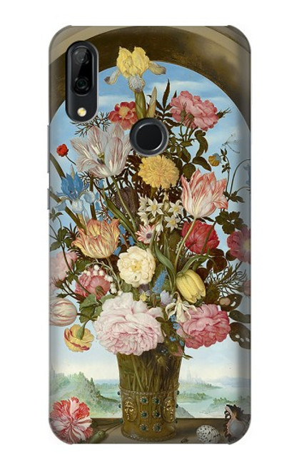 S3749 Vase of Flowers Hülle Schutzhülle Taschen für Huawei P Smart Z, Y9 Prime 2019