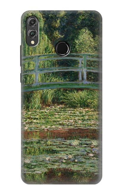 S3674 Claude Monet Footbridge and Water Lily Pool Hülle Schutzhülle Taschen für Huawei Honor 8X