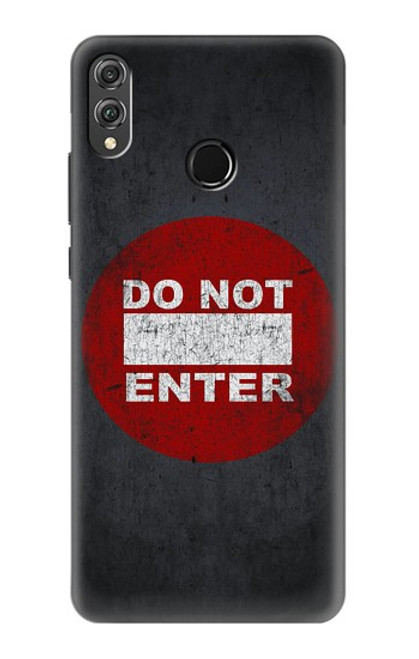 S3683 Do Not Enter Hülle Schutzhülle Taschen für Huawei Honor 8X