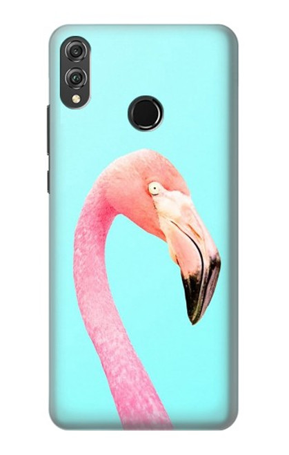 S3708 Pink Flamingo Hülle Schutzhülle Taschen für Huawei Honor 8X