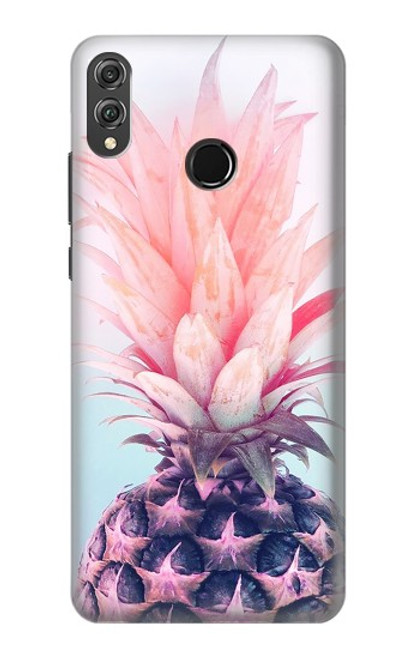 S3711 Pink Pineapple Hülle Schutzhülle Taschen für Huawei Honor 8X