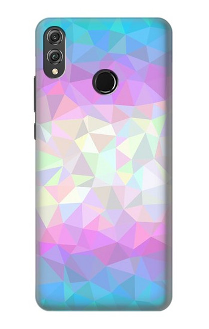 S3747 Trans Flag Polygon Hülle Schutzhülle Taschen für Huawei Honor 8X