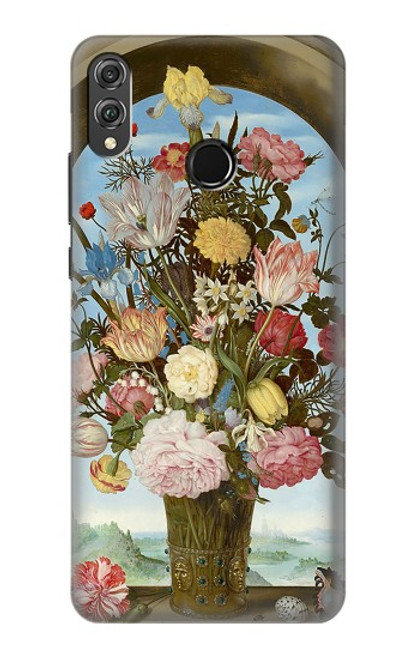 S3749 Vase of Flowers Hülle Schutzhülle Taschen für Huawei Honor 8X